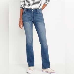 Old Navy Women's Wow Mid-Rise Boot-Cut Jeans